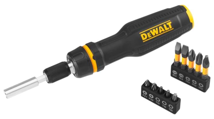 Отвертка со сменными битами DeWALT FULL FIT Telescoping (DWHT68001-0)