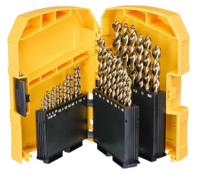 Набір свердел DeWALT EXTREME 2 HSS-G 29 шт. (DT7926)