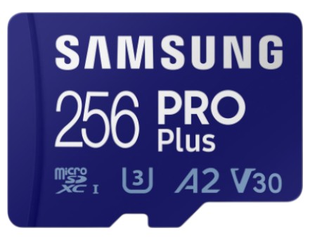 Фото - Карта памяти Samsung MICRO SDXC PRO+ 256GB W/READER (MB-MD256SB/WW)