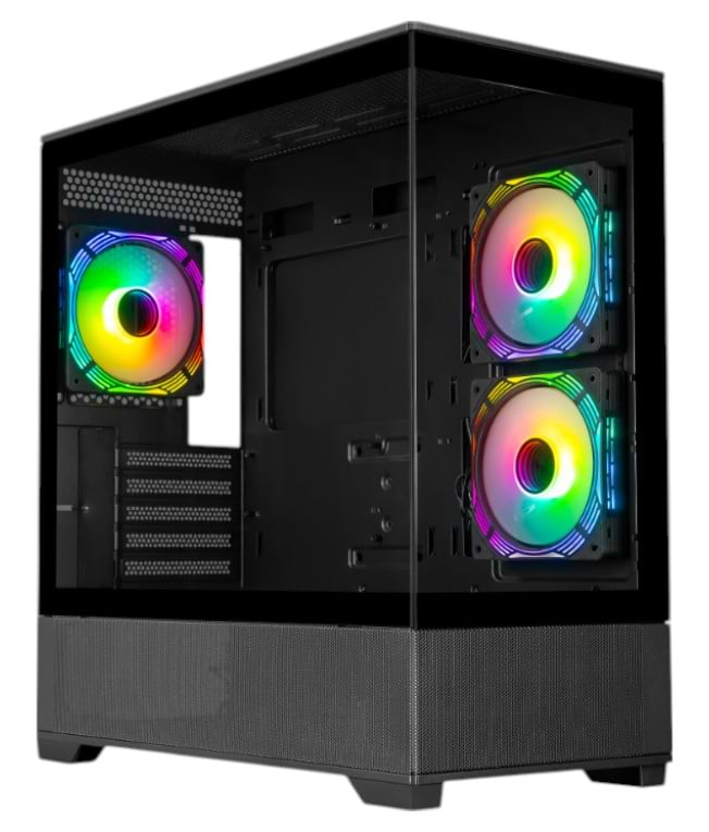 Корпус ProLogix Axon GM-03AB Glass Black