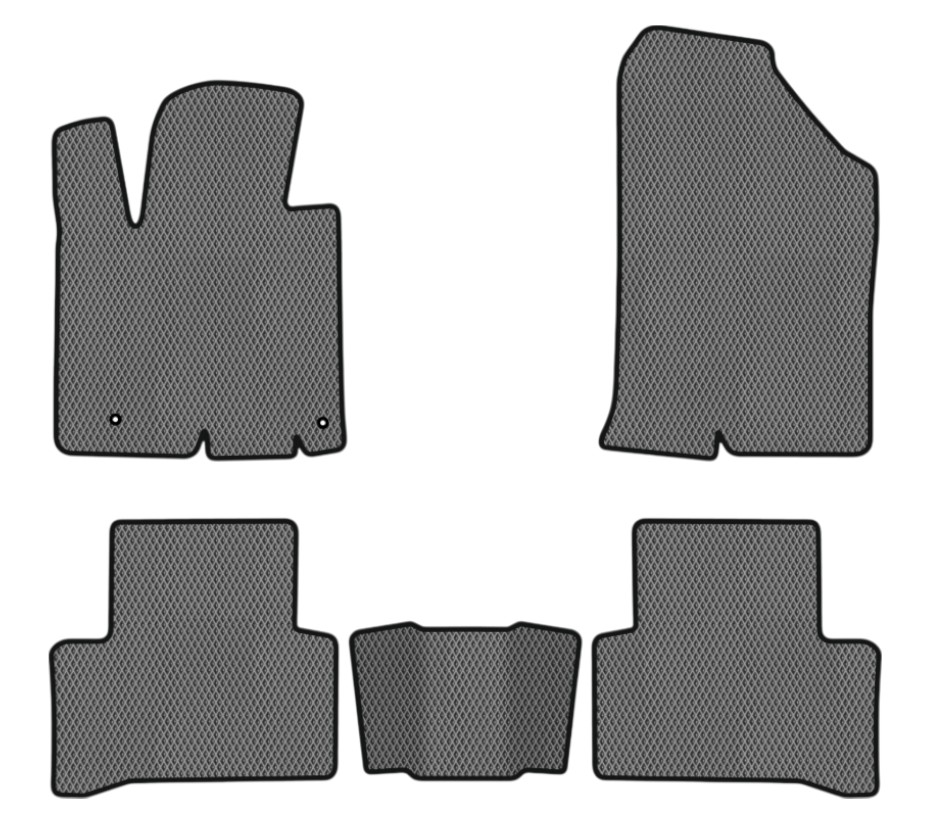 EVA килимки в салон авто EVAtech для Tucson (NX4) (Short base) Hyundai 2021 4 покоління SUV EU HY12727CV5LA2RGB