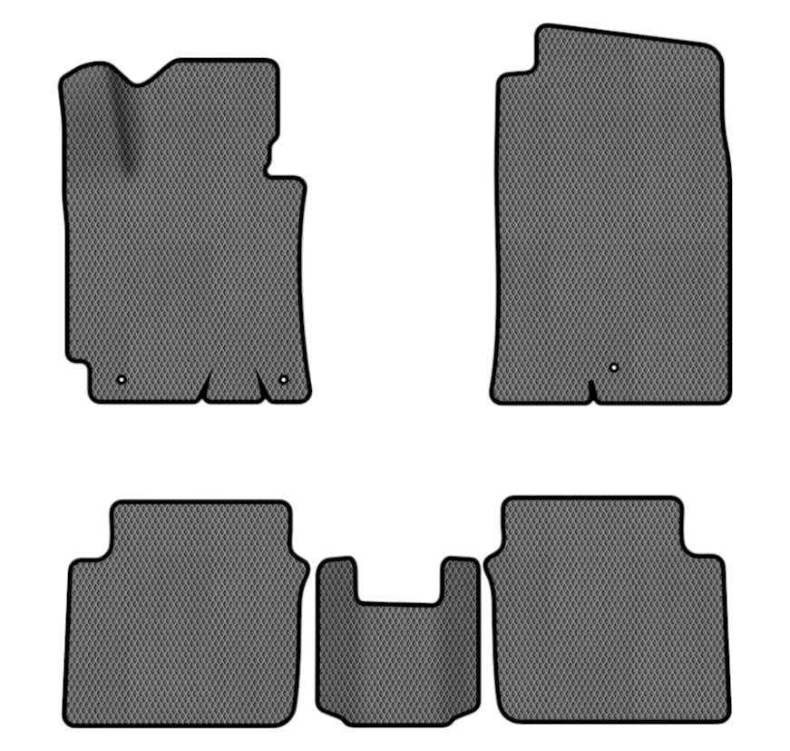 EVA коврики в салон авто EVAtech для Elantra (MD) (3 clips) Hyundai 2010-2015 5 поколение Sedan USA HY12793CD5LA3RGB