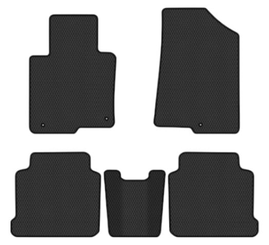 EVA килимки в салон авто EVAtech для Sonata (LF) (3 clips) Hyundai 2014-2019 7 покоління Sedan USA HY12825CG5LA3RBB