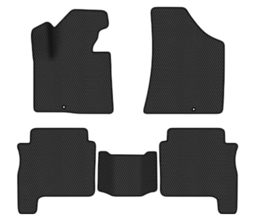 EVA килимки в салон авто EVAtech для Santa FE (CM) Restyling (Floor Gas Pedal) 7 seats (2 clips) Hyundai 2010-2012 2 покоління SUV EU HY13315CE5RBB