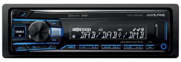 Фото - Авторесивери 1DIN Alpine UTE-204DAB Digital Media Receiver Фото - Авторесивери 1DIN Alpine UTE-204DAB Digital Media Receiver