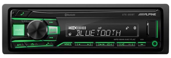 Фото - Авторесивери 1DIN Alpine UTE-201BT Digital Media Receiver Фото - Авторесивери 1DIN Alpine UTE-201BT Digital Media Receiver