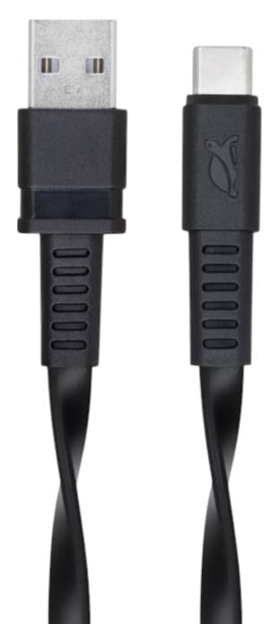 Кабель синхронизации данных RIVACASE USB 2.0 Type-C/USB-2.0 1.2m (PS6002 BK12) - Фото 1