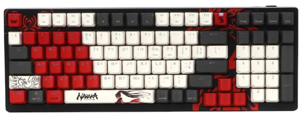 Фото - Клавіатура бездротова ігрова Bloody WS98 (Naraka) Фото - Клавіатура бездротова ігрова Bloody WS98 (Naraka)