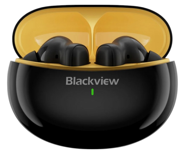 Навушники вкладиші бездротові TWS Blackview AirBuds 30 Black - Фото 1