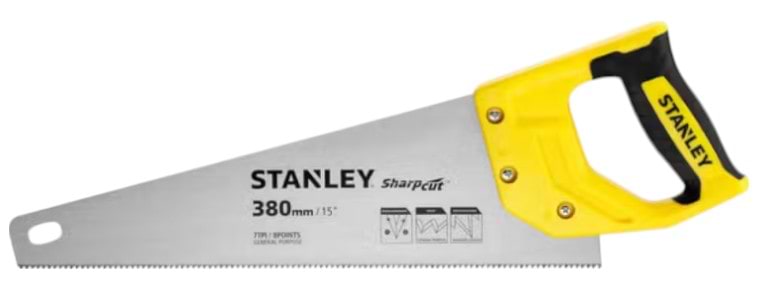 Ножівка Stanley SHARPCUT 380 мм (STHT20366-1)