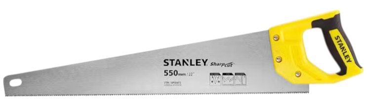 Ножівка Stanley SHARPCUT 550 мм (STHT20368-1)