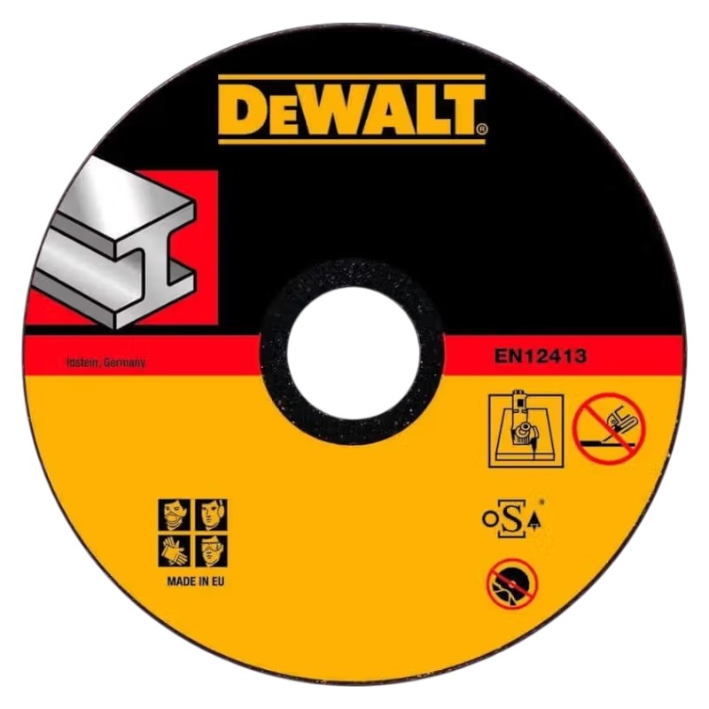 Круг відрізний по металу DeWALT HIGH PERFORMANCE 180х1.6х22.23 мм (DT42380Z)