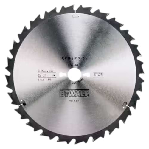 Круг отрезной по дереву DeWALT EXTREME WORKSHOP 305х30 мм (DT4210)