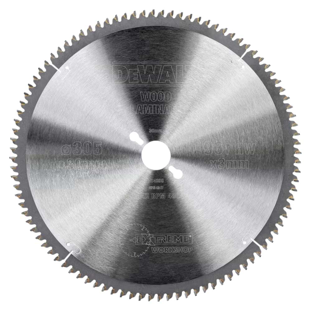 Круг відрізний по дереву DeWALT EXTREME WORKSHOP 305х30 мм (DT4290)