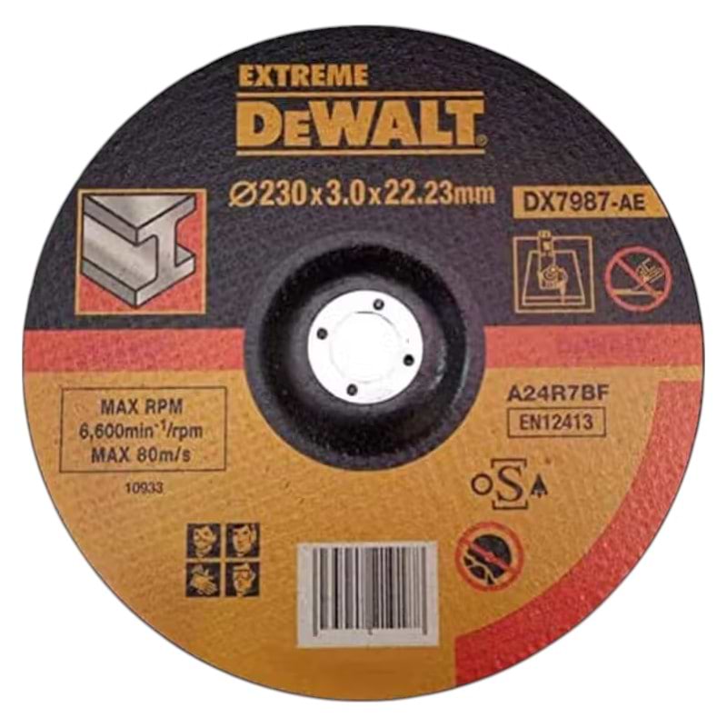 Круг відрізний по металу DeWALT EXTREME 230х3.0х22.23 мм (DX7987)