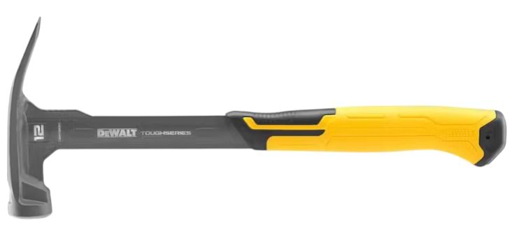 Молоток DeWALT RIP-CLAW суцільнометалевий вага головки 340 г (DWHT51135-0)