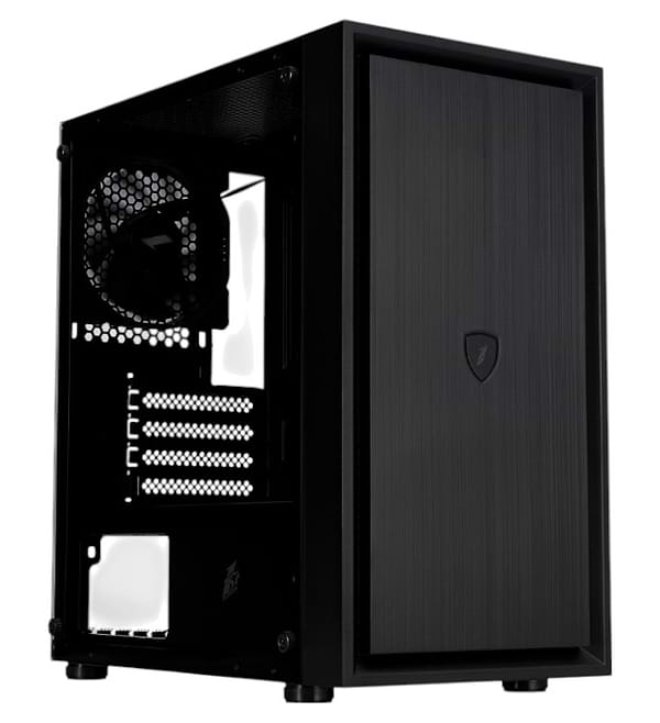 Фото - Корпус 1stPlayer B5-M-BK-3F Black без БЖ