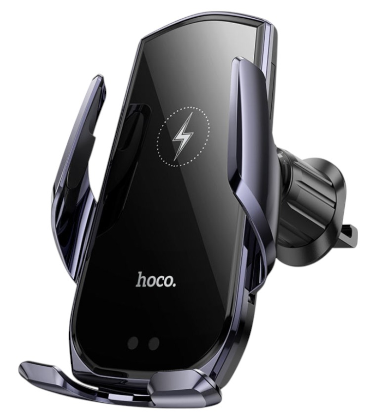 Автотримач HOCO CA202 Black metal gray (6942007623469)