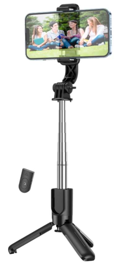 Монопод для селфі HOCO K17 Figure mini live broadcast stand Black (6931474762450)