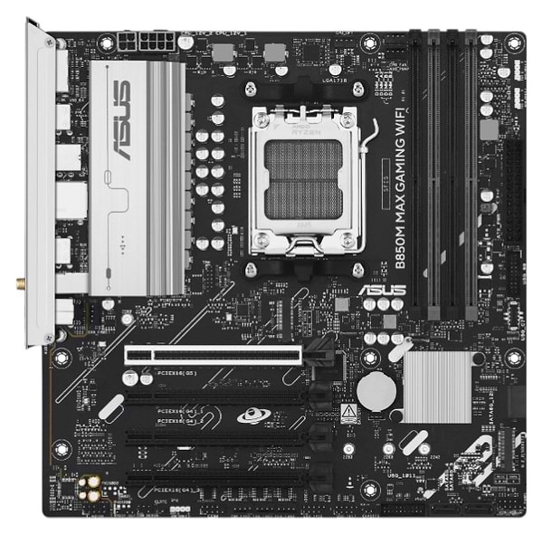 Фото - Материнська плата Asus B850M MAX GAMING WIFI DDR5