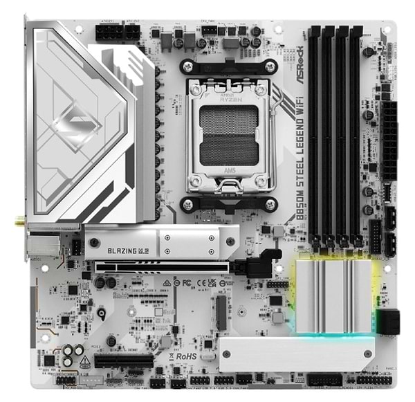 Фото - Материнская плата ASRock B850M STEEL LEGEND WIFI DDR5