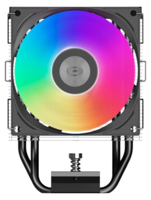 Фото - Процессорный кулер PCCooler R400 ARGB BK Фото - Процессорный кулер PCCooler R400 ARGB BK