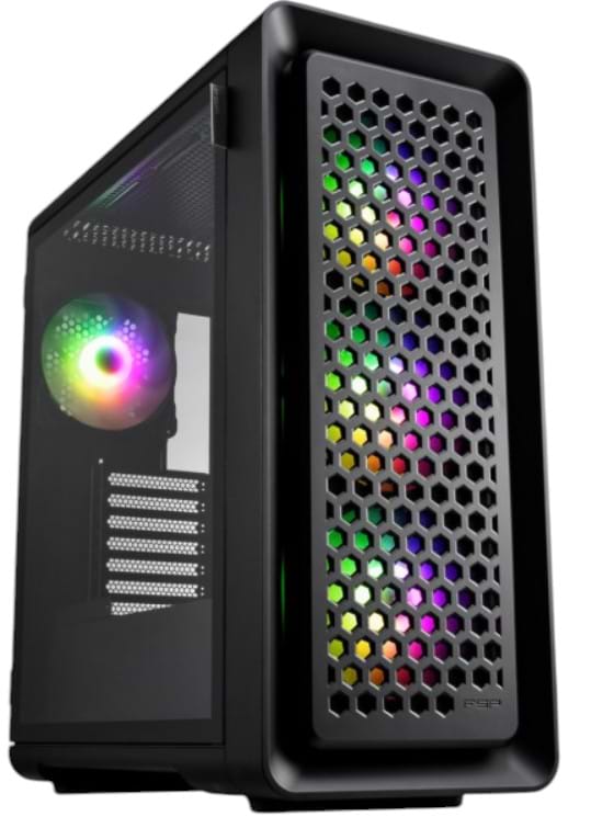 Корпус FSP CUT593AB без БП ATX Black