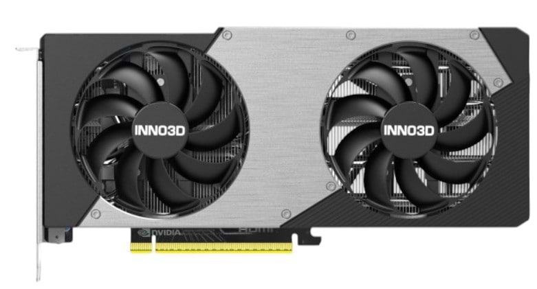 Видеокарта Inno3D GeForce RTX5060 Ti 16GB GDDR7 (N506T2-16D7-191073N)