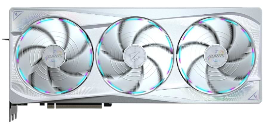 Видеокарта Gigabyte GeForce RTX 5090 32GB GDDR7 Aorus Master Ice (GV-N5090AORUSM ICE-32GD)