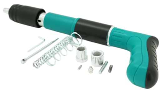 Пистолет монтажный Voltronic YT-35790 для гвоздей диаметром 7,3мм + 100 гвоздей, Green