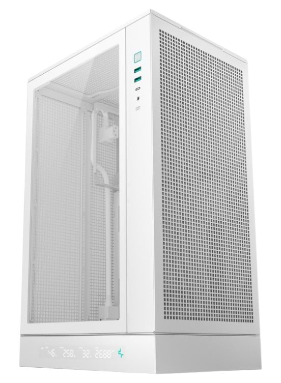 Фото - Корпус Deepcool CH270 Digital White (R-CH270-WHNDM0-G-1) без БП