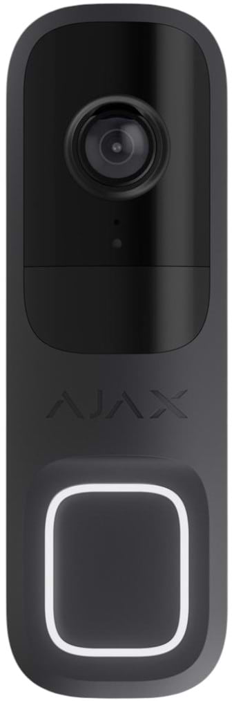 Бездротовий дверний дзвінок Ajax Doorbell (8EU) ASP Graphite (000053537) - Фото 1
