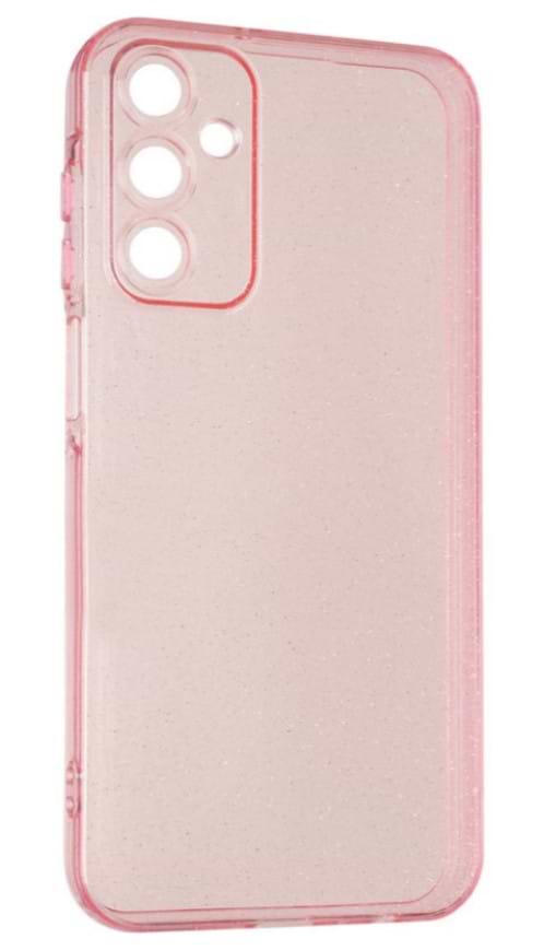 Фото - Чохол для смартфону Gelius Silicone Clear Shine for Samsung S25 Pink (100817)