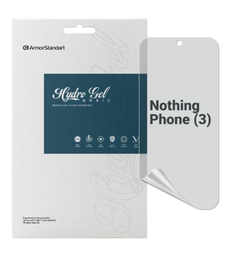 Плівка захисна для смартфону Armorstandart Matte for Nothing Phone (3) (ARM87831)