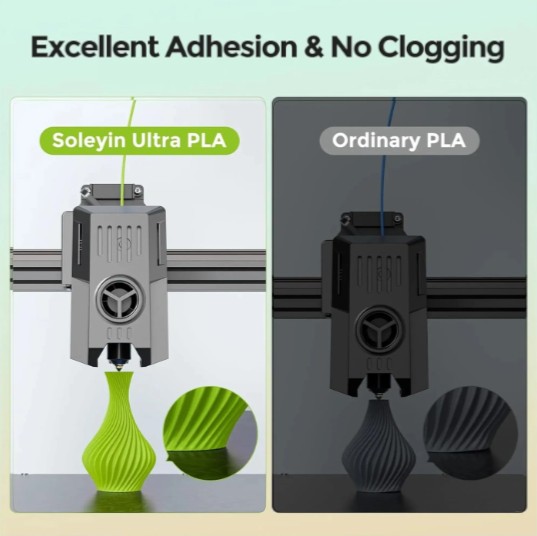 Фото - Нитка для PLA-картриджа Creality ULTRA Filament 1.75 мм шиповник (3301010509)