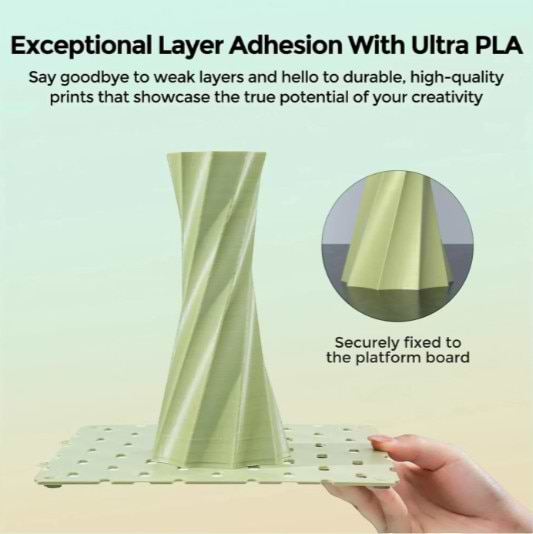 Фото - Нитка для PLA-картриджа Creality ULTRA Filament 1.75 мм океанська синь (3301010502)