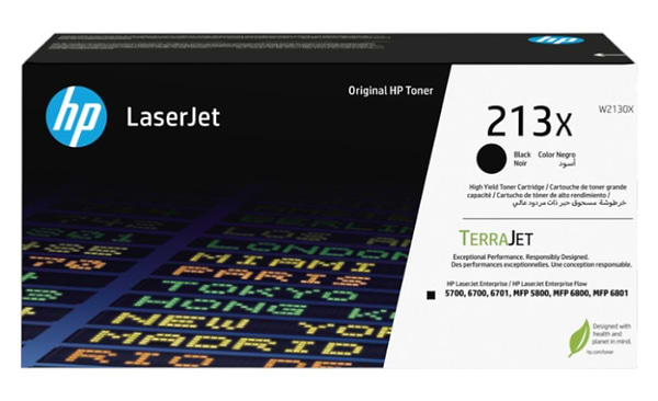 Фото - Картридж для лазерних принтерів/БФП HP 213X CLJ Ent 5700/6700/6701, MFP 5800/6800 Black (W2130X)