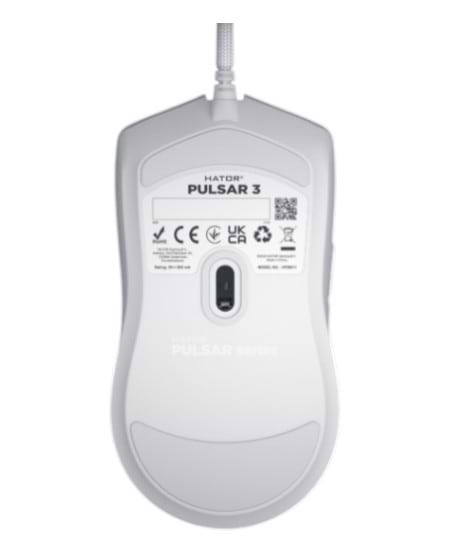 Фото - Мышь проводная игровая Hator Pulsar 3 (HTM611) White
