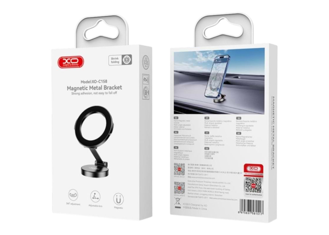 Фото - Автодержатель XO C158 Black