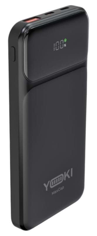 Батарея мобильная YOKI MaxCap 22,5W 10000 mAh Black (YK-PMC1021) Black - Фото 1