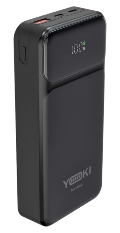Батарея мобильная YOKI MaxCap 22,5W 20000 mAh Black (YK-PMC2021) Black - Фото 1