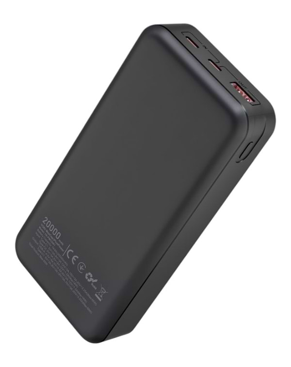 Фото - Батарея мобильная YOKI MaxCap 65W 20000 mAh Black (YK-PMC2061) Black