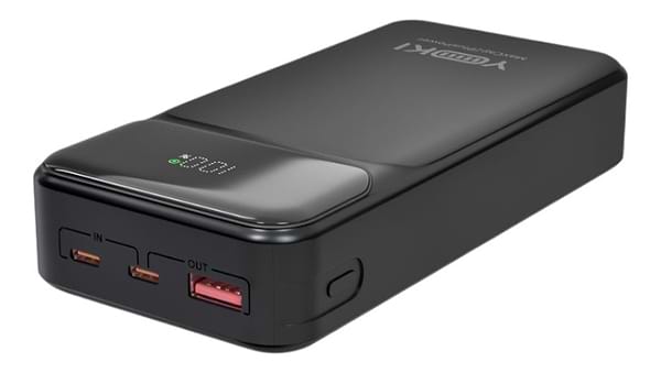 Фото - Батарея мобильная YOKI MaxCap 65W 20000 mAh Black (YK-PMC2061) Black