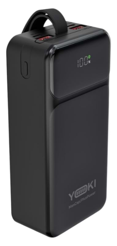 Батарея мобильная YOKI MaxCap 65W 40000 mAh Black (YK-PMC4061) Black - Фото 1