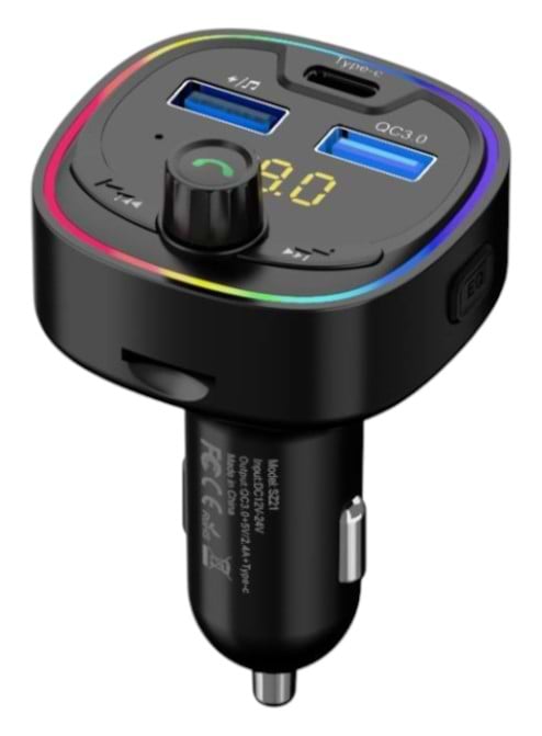 Фото - FM модулятор SkyDolphin SZ21 Black (SDFMT-000028)