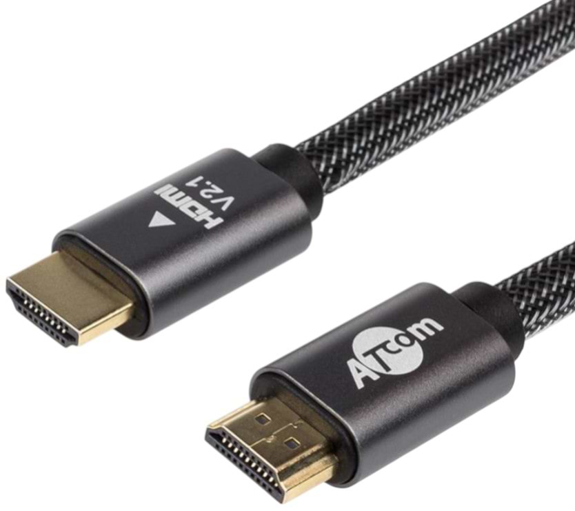 Кабель HDMI Atcom Premium HDMI - HDMI V 2.1 (M/M) 20m Black (AT23720)