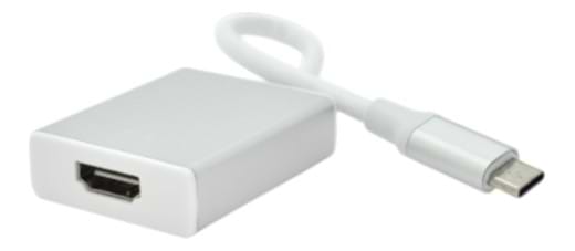 Фото - Перехідник Voltronic Type-C (папа)-HDMI(мама) 10 см (21197)