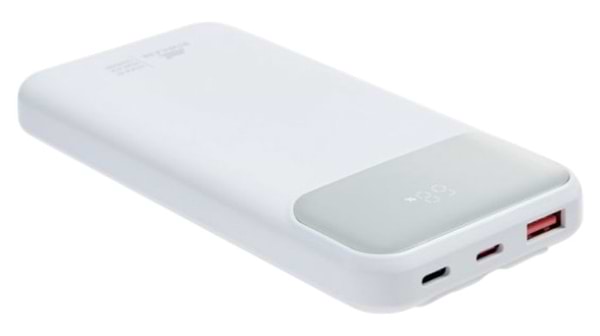 Фото - Батарея мобильная RIVACASE 10000 mA QC/PD 22.5W 3 встроенные кабели VA2211 (White)