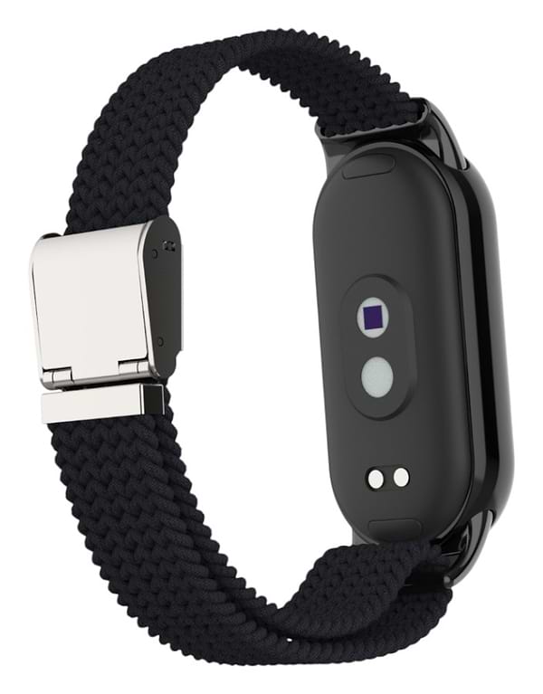 Фото - Ремешок для фитнес-браслета Armorstandart Braided Solo Loop for Xiaomi Smart Band 10/9/8 Black (ARM86879)