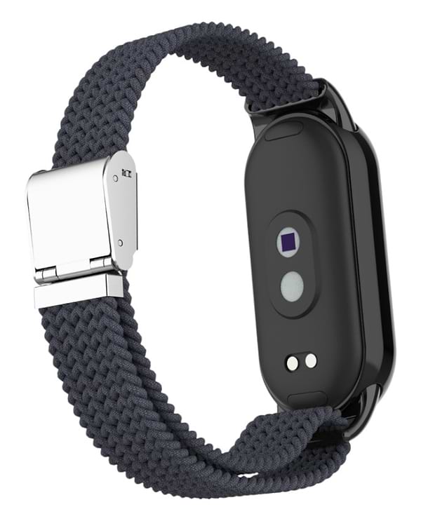 Фото - Ремінець для фітнес-браслету Armorstandart Braided Solo Loop for Xiaomi Smart Band 10/9/8 Charcoal (ARM86881)